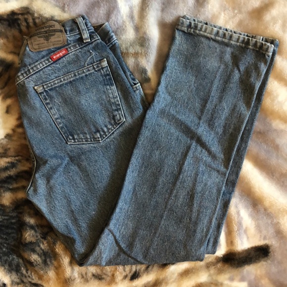 Wranglers men’s size 31x30 straight denim jeans - Picture 4 of 7